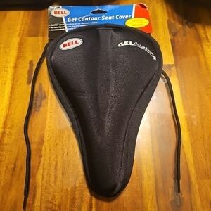 NEW BELL Black Gel Contour Seat Cover